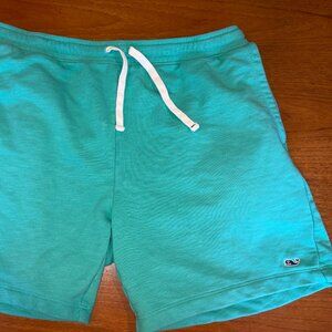 Vineyard Vines Men's 7 Inch Knit Jetty Slub Shorts X Large, Island Paradise GUC